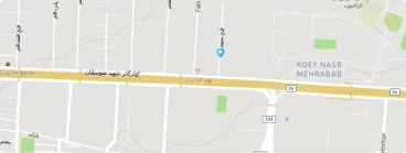 موقعیت شرکت استیل رخ در تهران