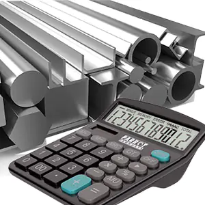 محاسبه وزن مقاطع استیل