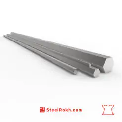 شش پهلو استیل 304 سایز 46 شاخه 6 متری