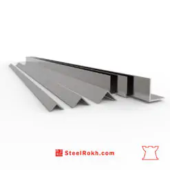 نبشی استیل 304 سایز 30 ضخامت 3 شاخه 6 متری