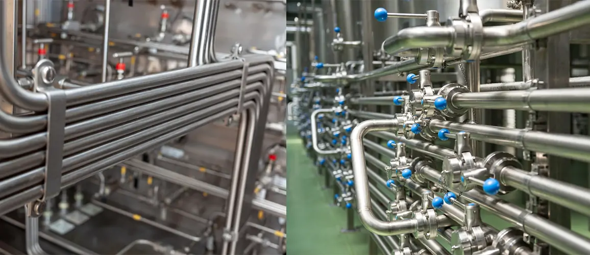 استانداردهای سیستم لوله کشی صنعتی