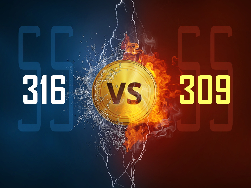 تفاوت استیل 309 و 316