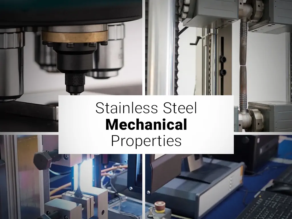خواص مکانیکی آلیاژهای مختلف استنلس استیل