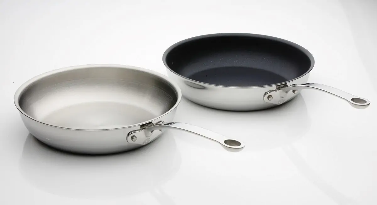 نچسب کردن ظروف استیل