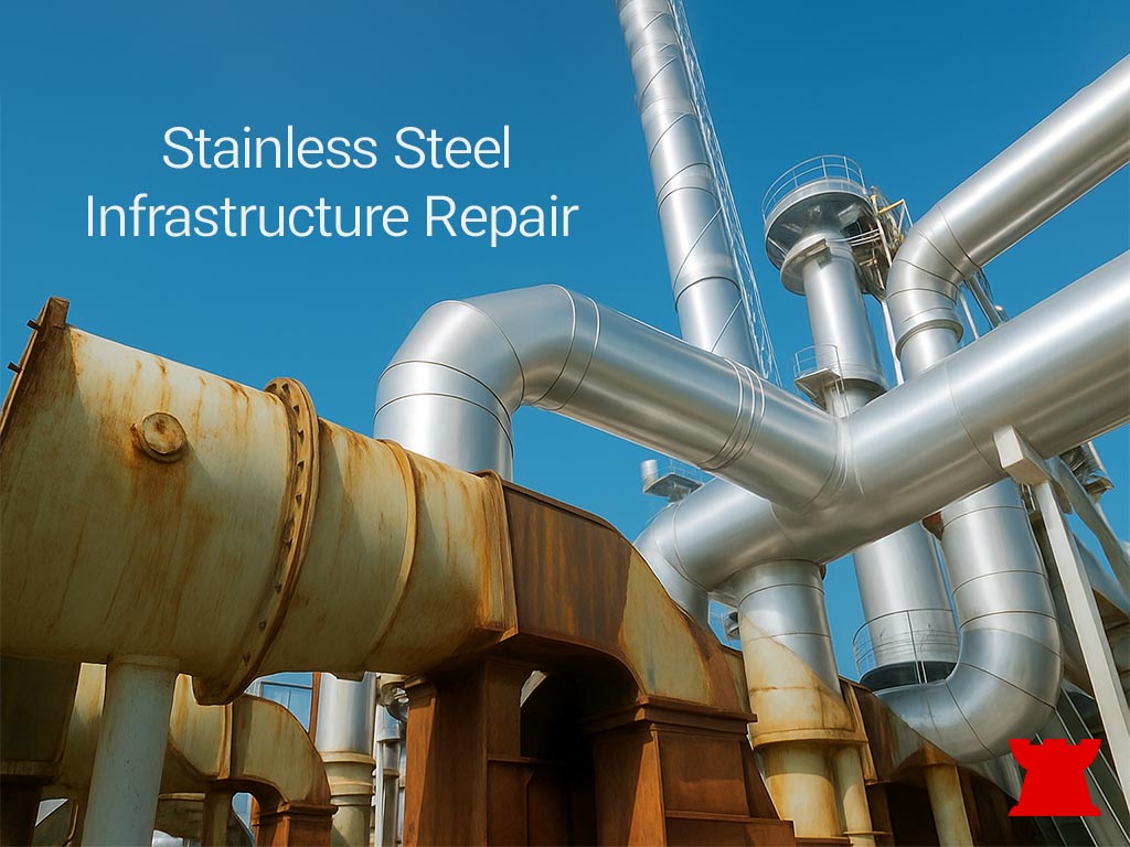 استفاده از استیل در تعمیرات زیرساخت‌ها