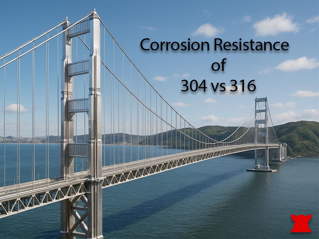 تفاوت‌های خوردگی استیل 304 و 316 در محیط‌های اسیدی و قلیایی-استیل رخ