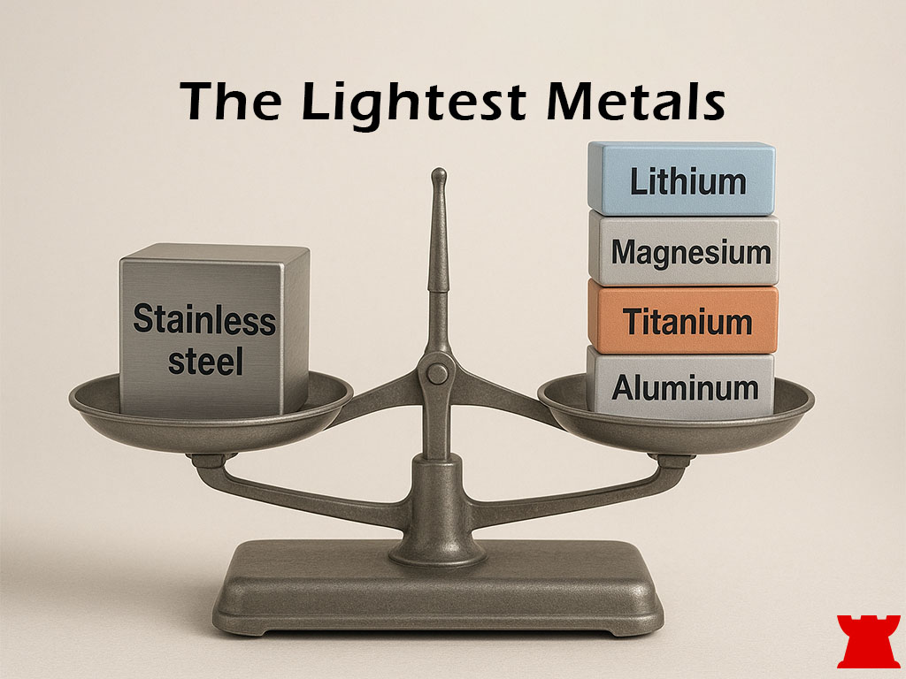 سبک‌ترین فلزات جهان
