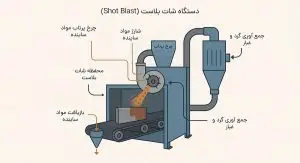 تفاوت سندبلاست و شات بلاست-تفاوت شات بلاست و سندبلاست 