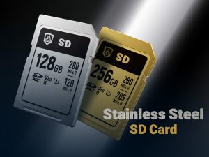 اولین مموری کارت با فولاد ضد زنگ دنیا-کارت های حافظه SD فولاد ضد زنگ-اولین کارت‌های حافظه فولاد ضد زنگ جهان-SD Cardهای جدید با پوشش فولاد ضد زنگ