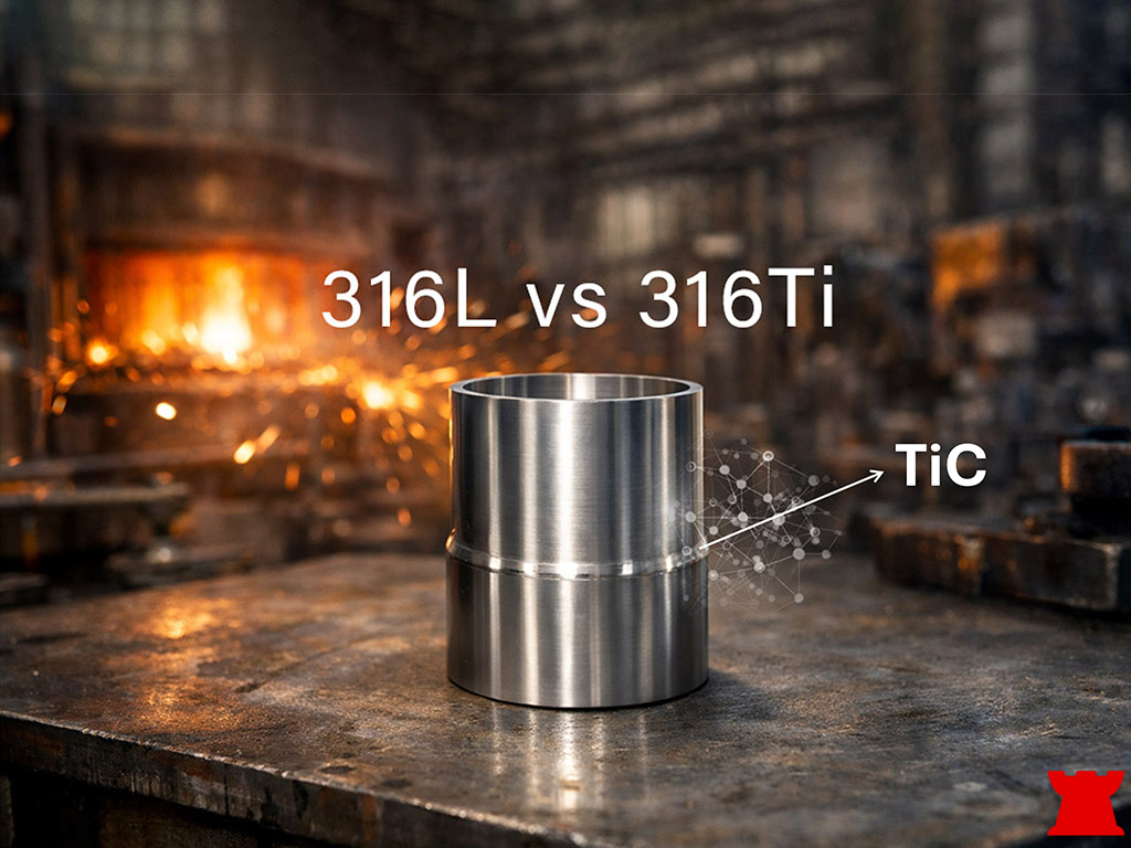 تفاوت استیل 316Ti و 316L
