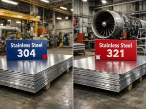خواص استیل 321 و 304-مقاومت در برابر خوردگی 321 و 304