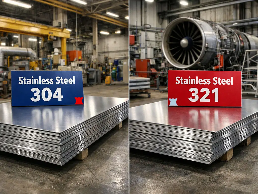 خواص استیل 321 و 304-مقاومت در برابر خوردگی 321 و 304